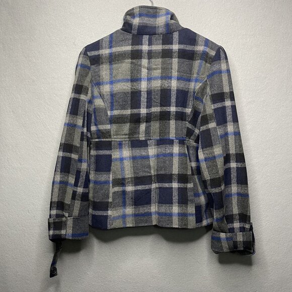 Last Kiss Wool & Polyester Blend Cropped Double-Breasted Jacket XL - Picture 6 of 6